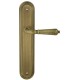 Дверная ручка на планке Extreza Classic PETRA 304 PL05 матовая бронза F03