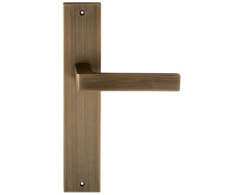Дверная ручка на планке Extreza ENZO-PL11-F03 (ENZO 117) матовая бронза Дверная ручка на планке Extreza ENZO-PL11-F03 (ENZO 117) матовая бронза