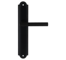 Дверная ручка на планке Extreza PIVOT 132 PL03 черный матовый F22