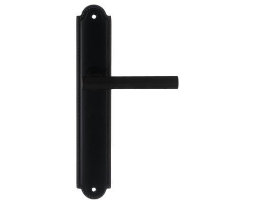 Дверная ручка на планке Extreza PIVOT 132 PL03 черный матовый F22