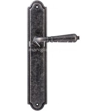 Дверная ручка на планке Extreza Classic PETRA 304 PL03 античное серебро F45