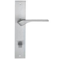 Дверная ручка на планке Extreza AURA 134 PL11-WC-96 матовый хром F05