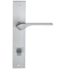 Дверная ручка на планке Extreza AURA 134 PL11-WC-96 матовый хром F05