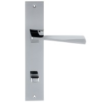 Дверная ручка на планке Extreza Hi-Tech DIA 118 PL11-WC-96 полированный хром F04