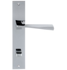 Дверная ручка на планке Extreza Hi-Tech DIA 118 PL11-WC-96 полированный хром F04