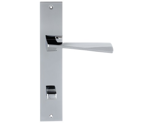 Дверная ручка на планке Extreza Hi-Tech DIA 118 PL11-WC-96 полированный хром F04