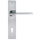 Дверная ручка на планке Extreza ERICA-PL11-WC-96-F04 (ERICA 119) полированный хром