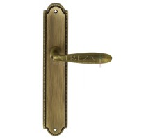 Дверная ручка Extreza VIGO (Виго) 324 на планке PL03 матовая бронза F03