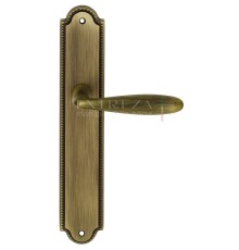 Дверная ручка Extreza VIGO (Виго) 324 на планке PL03 матовая бронза F03