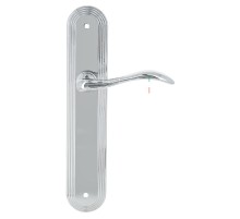 Дверная ручка на планке Extreza AGATA-PL05-F04 (AGATA 310) полированный хром