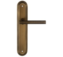 Дверная ручка на планке Extreza PIVOT 132 PL05 матовая бронза F03