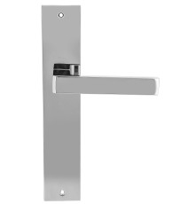 Дверная ручка на планке Extreza ENZO-PL11-F04 (ENZO 117) полированный хром