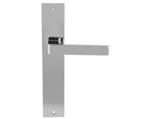 Дверная ручка на планке Extreza ENZO-PL11-F04 (ENZO 117) полированный хром Дверная ручка на планке Extreza ENZO-PL11-F04 (ENZO 117) полированный хром