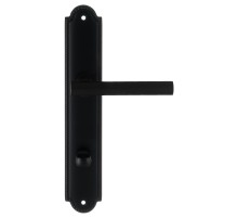 Дверная ручка на планке Extreza PIVOT 132 PL03-WC-96 черный матовый F22