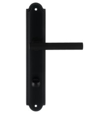 Дверная ручка на планке Extreza PIVOT 132 PL03-WC-96 черный матовый F22
