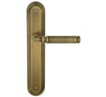 Дверная ручка на планке Extreza BENITO-PL05-F03 (BENITO 307) матовая бронза