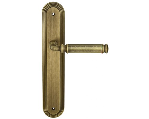 Дверная ручка на планке Extreza BENITO-PL05-F03 (BENITO 307) матовая бронза Дверная ручка на планке Extreza BENITO-PL05-F03 (BENITO 307) матовая бронза