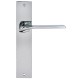 Дверная ручка на планке Extreza ERICA-PL11-F04 (ERICA 119) полированный хром