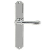 Дверная ручка Extreza PIERO (Пиеро) 326 на планке PL01 полированный хром F04