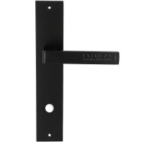 Дверная ручка на планке Extreza ENZO-PL11-WC96-F22 (ENZO 117) черный матовый