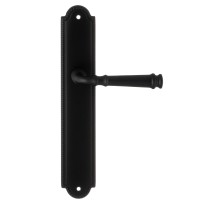 Дверная ручка Extreza BONO (Боно) 328 на планке PL03 черный матовый F22