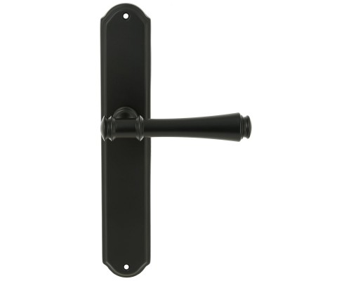 Дверная ручка Extreza PIERO (Пьеро) 326 на планке PL01 черный матовый F22 Дверная ручка Extreza PIERO (Пьеро) 326 на планке PL01 черный матовый F22