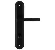 Дверная ручка на планке Extreza PIVOT 132 PL05-WC-96 черный матовый F22