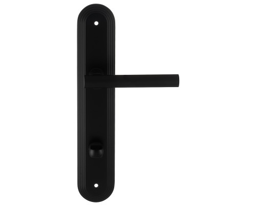 Дверная ручка на планке Extreza PIVOT 132 PL05-WC-96 черный матовый F22