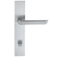 Дверная ручка на планке Extreza FOSSA 136 PL11-WC-96 матовый хром F05