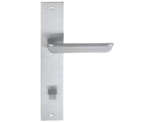 Дверная ручка на планке Extreza FOSSA 136 PL11-WC-96 матовый хром F05 Дверная ручка на планке Extreza FOSSA 136 PL11-WC-96 матовый хром F05