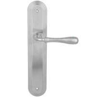 Дверная ручка Extreza CARRERA (Каррера) 321 на планке PL05 матовый хром F05