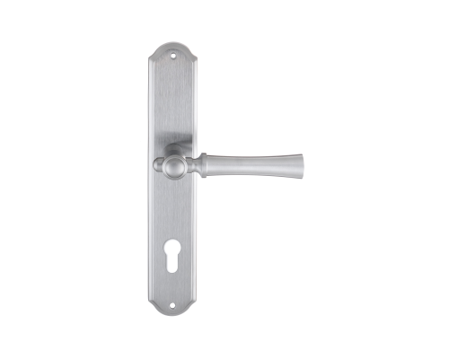 Дверная ручка на планке Extreza DEZI 309 PL01-CYL-85-F05 матовый хром Дверная ручка на планке Extreza DEZI 309 PL01-CYL-85-F05 матовый хром