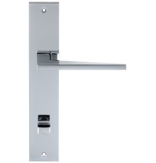Дверная ручка на планке Extreza Hi-Tech AZIMUT 102 PL11-WC-96 полированный хром F04