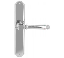 Дверная ручка Extreza VERONIKA (Вероника) 325 на планке PL01 полированный хром F04
