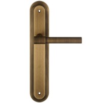 Дверная ручка Extreza NUVO 125 на планке PL05 матовая бронза F03