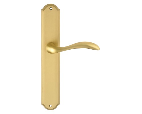 Дверная ручка на планке Extreza FLEXA-PL01-F02 (FLEXA 335) матовая латунь Дверная ручка на планке Extreza FLEXA-PL01-F02 (FLEXA 335) матовая латунь