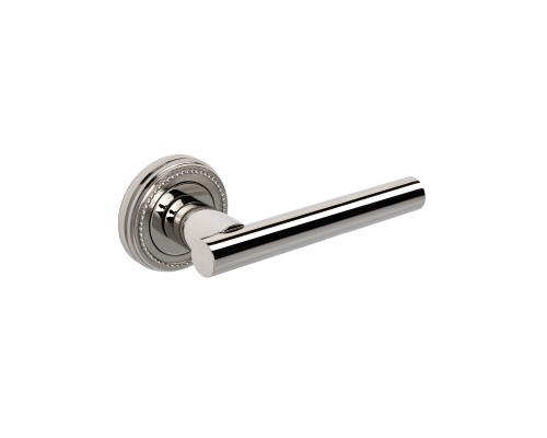 Дверная ручка Extreza CLASSIC PIVOT 132 на круглом основании R03 полированный никель F21 Дверная ручка Extreza CLASSIC PIVOT 132 на круглом основании R03 полированный никель F21