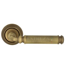 Дверная ручка Extreza Classic BENITO 307 круглая розетка R05 матовая бронза F03