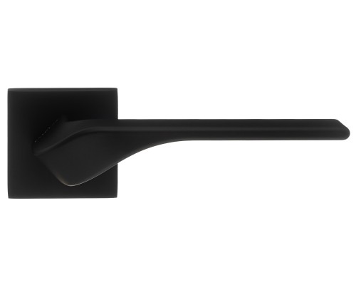 Дверная ручка на розетке Extreza AURA-R15-F22 (AURA 134) черный матовый Дверная ручка на розетке Extreza AURA-R15-F22 (AURA 134) черный матовый