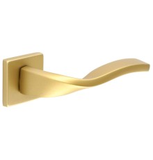 Дверная ручка на розетке Extreza PERLA-R11-F02 (PERLA 114) матовая латунь
