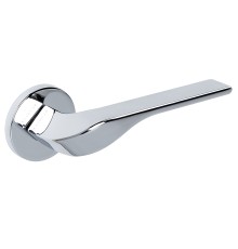 Дверная ручка на розетке Extreza AURA-R16-F04 (AURA 134) полированный хром