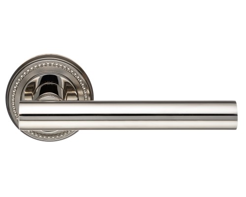 Дверная ручка Extreza CLASSIC PIVOT 132 на круглом основании R03 полированный никель F21 Дверная ручка Extreza CLASSIC PIVOT 132 на круглом основании R03 полированный никель F21