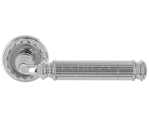 Дверная ручка Extreza BENITO-R02-F04 (BENITO 307) полированный хром Дверная ручка Extreza BENITO-R02-F04 (BENITO 307) полированный хром