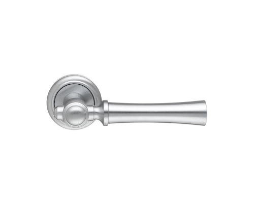 Дверная ручка на розетке Extreza DEZI-R01-F05 (DEZI 309) матовый хром Дверная ручка на розетке Extreza DEZI-R01-F05 (DEZI 309) матовый хром