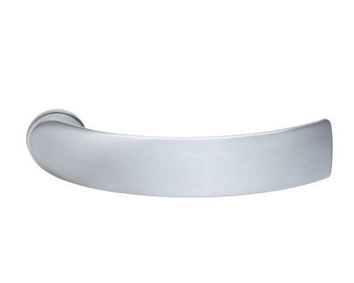 Дверная ручка Extreza CASCATA-R20-F05 (CASCATA 140 скрытое основание 2 мм) матовый хром