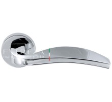 Дверная ручка Extreza Hi-Tech TORI (Тори) 101 R12 полированный хром F04