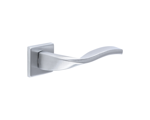 Дверная ручка на розетке Extreza PERLA-R11-F05 (PERLA 114) матовый хром