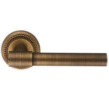 Дверная ручка Extreza NUVO 125 на круглой розетке R03 матовая бронза F03