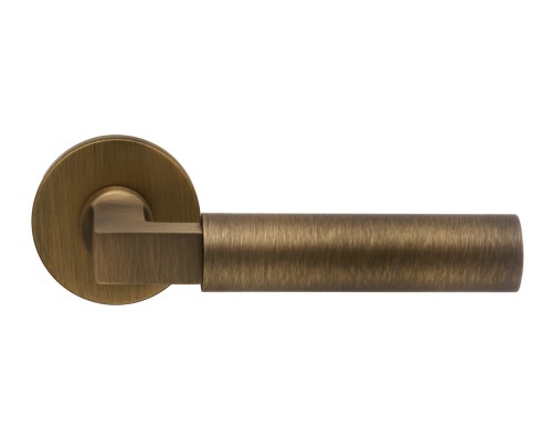 Дверная ручка на розетке Extreza STEM-R16-F03 (STEM 135) матовая бронза