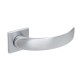 Дверная ручка Extreza CASCATA-R15-F05 (CASCATA 140 квадратное основание 5 мм) матовый хром